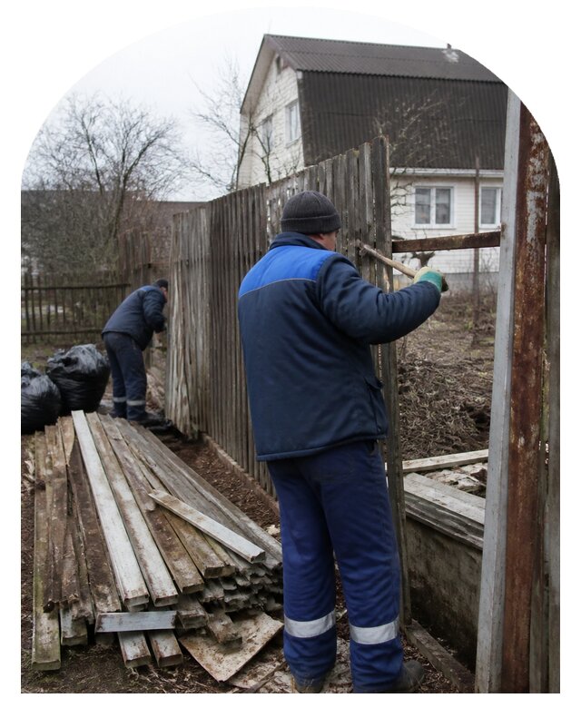 Демонтаж забора в Сургуте по цене от 4600 р. | Метпроект-Срг